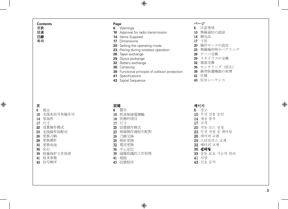 HEIDENHAIN TS 460 User Manual | Page 3 / 44