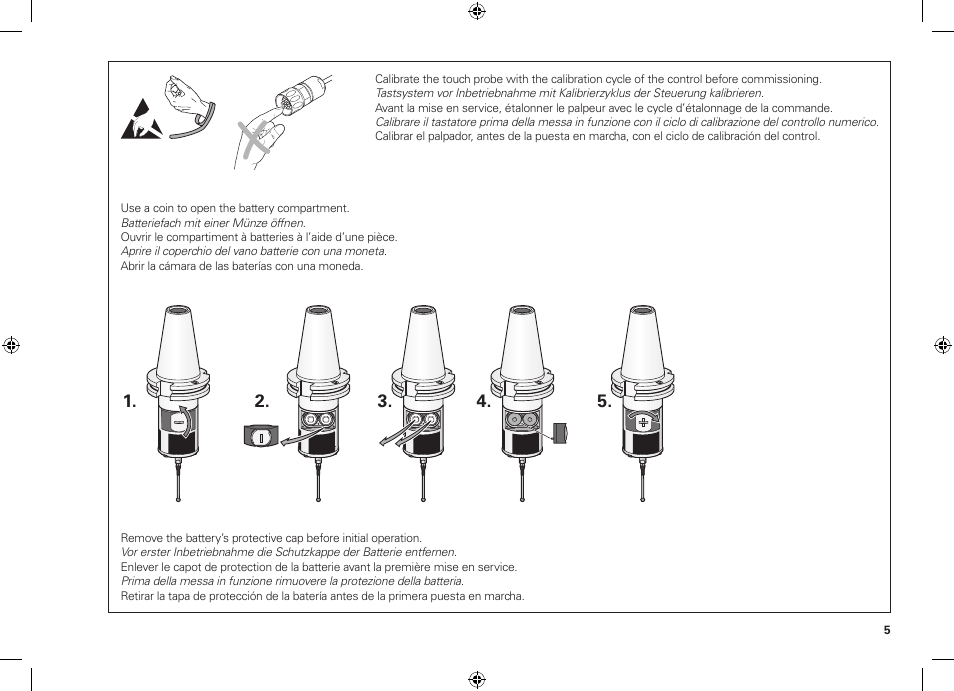 HEIDENHAIN TS 460 User Manual | Page 5 / 44
