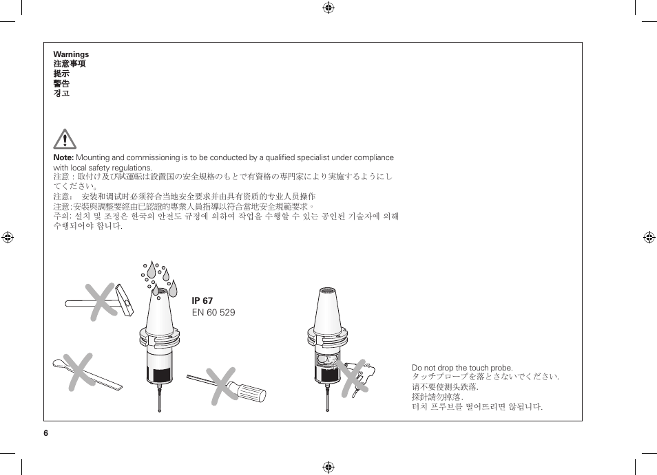 HEIDENHAIN TS 460 User Manual | Page 6 / 44