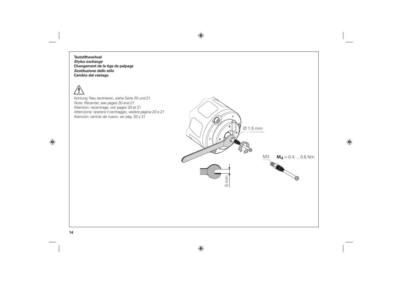 HEIDENHAIN TS 440 User Manual | Page 14 / 28