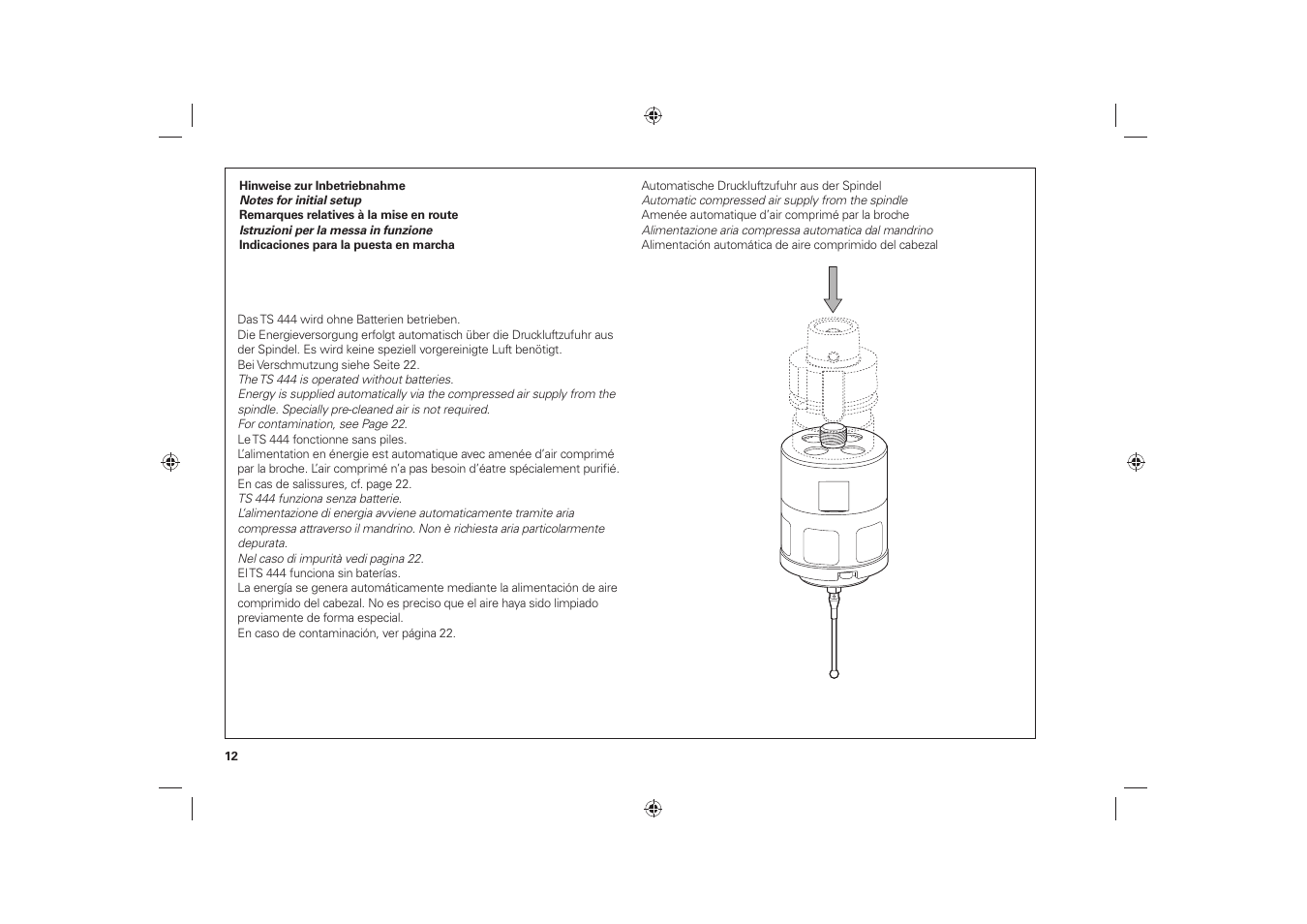 HEIDENHAIN TS 444 User Manual | Page 12 / 32