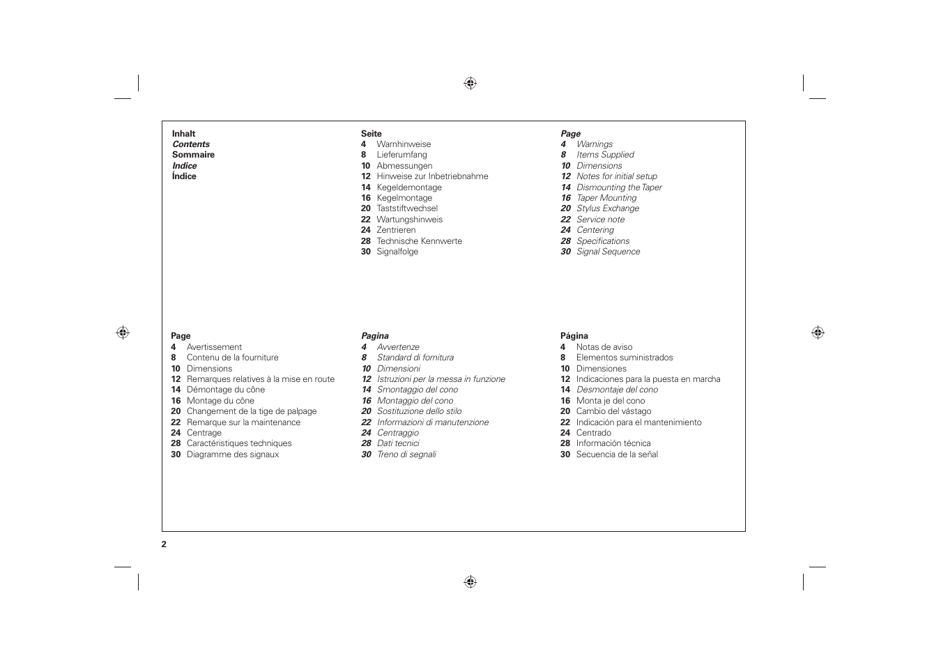 HEIDENHAIN TS 444 User Manual | Page 2 / 32