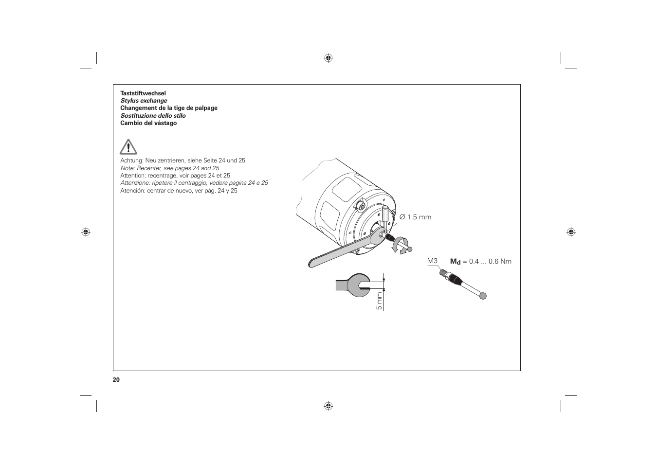 HEIDENHAIN TS 444 User Manual | Page 20 / 32