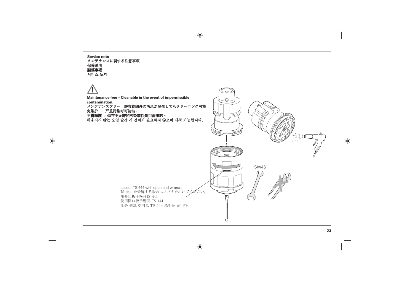 HEIDENHAIN TS 444 User Manual | Page 23 / 32