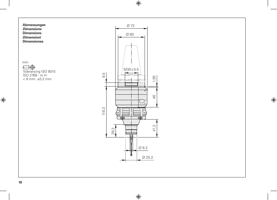 HEIDENHAIN TS 640 User Manual | Page 10 / 28