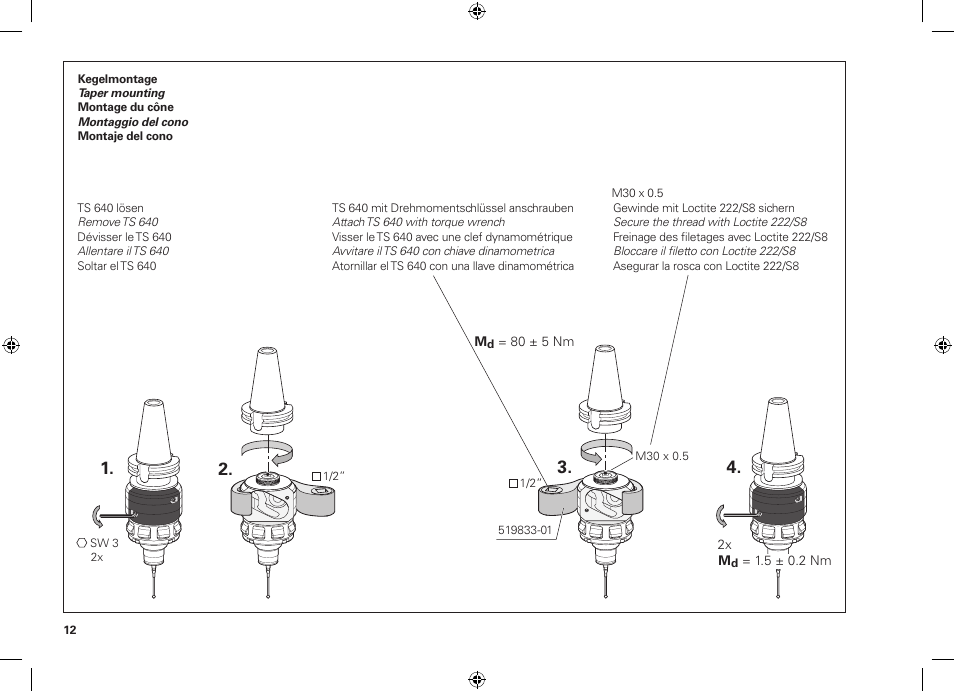 HEIDENHAIN TS 640 User Manual | Page 12 / 28