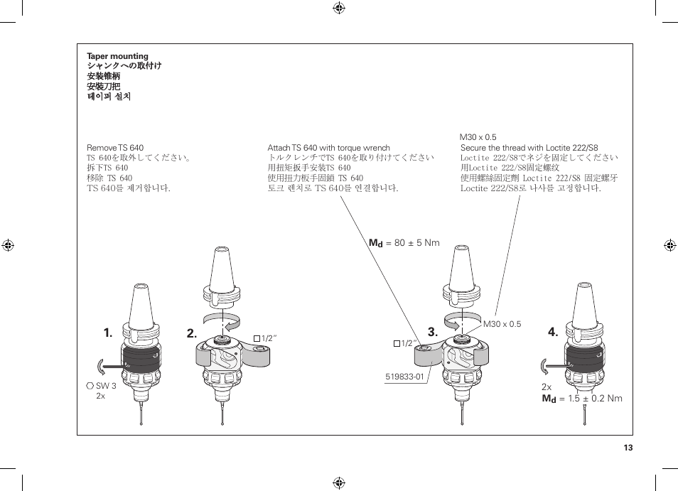 HEIDENHAIN TS 640 User Manual | Page 13 / 28