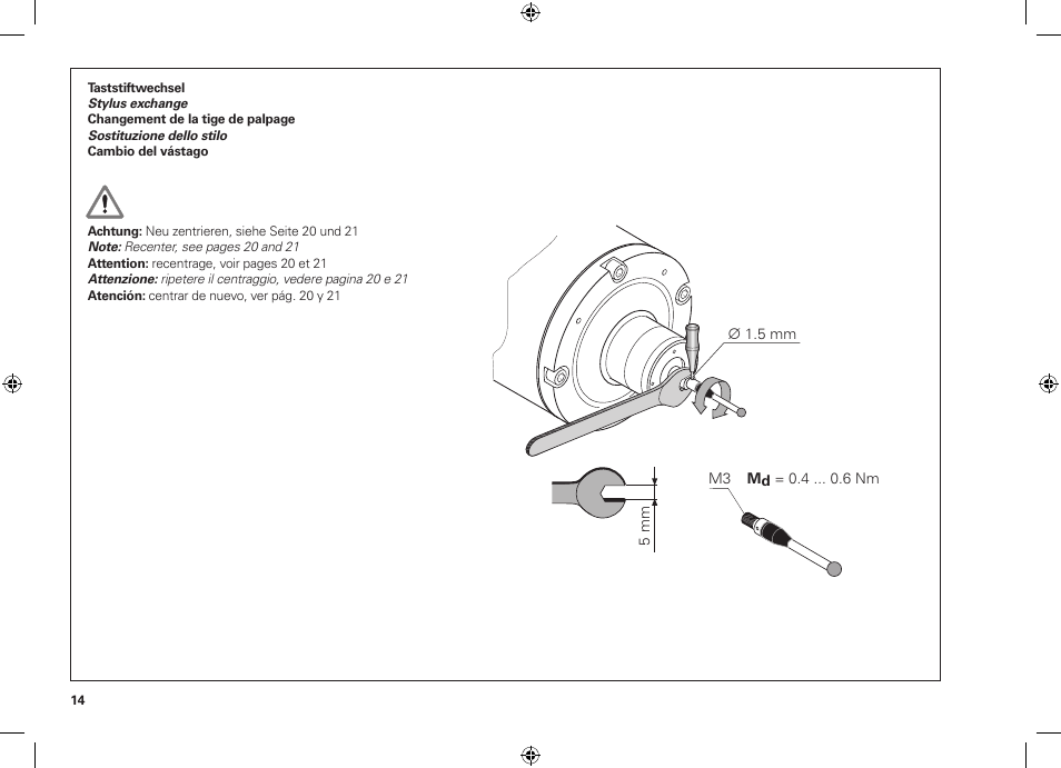 HEIDENHAIN TS 640 User Manual | Page 14 / 28