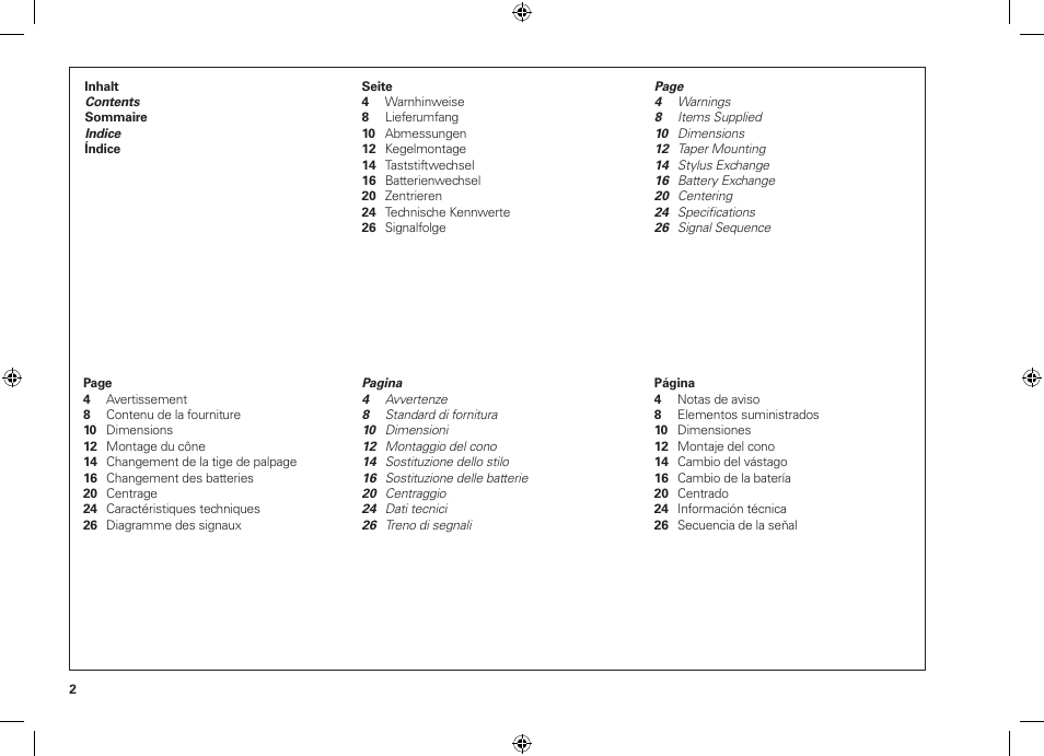 HEIDENHAIN TS 640 User Manual | Page 2 / 28