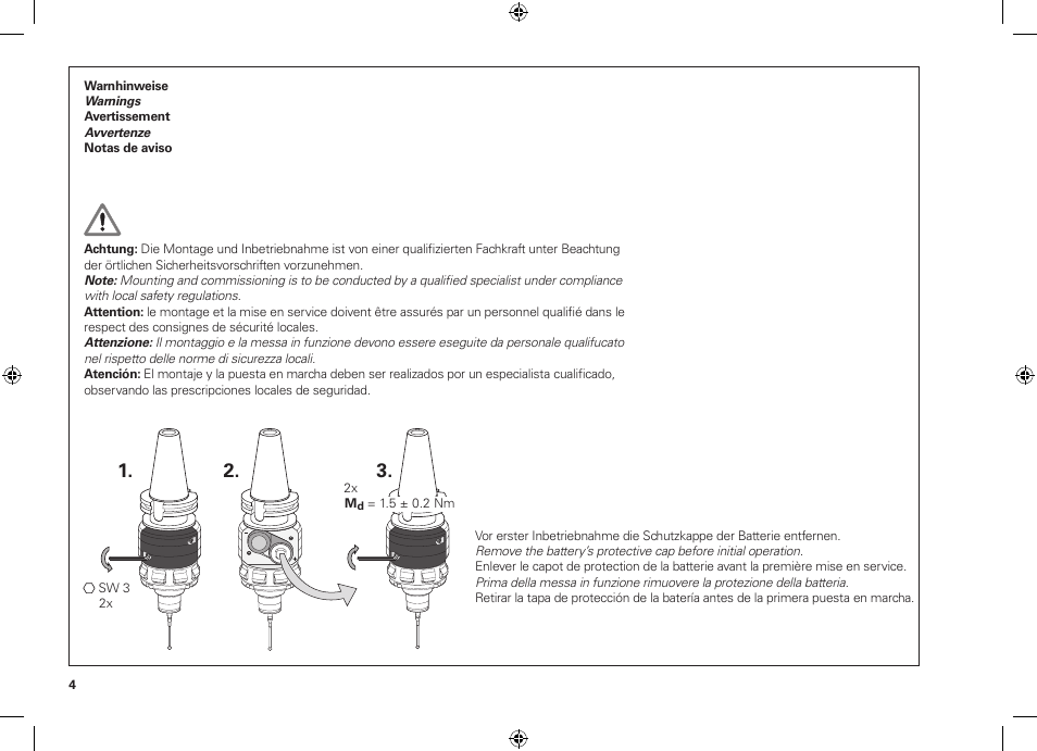 HEIDENHAIN TS 640 User Manual | Page 4 / 28