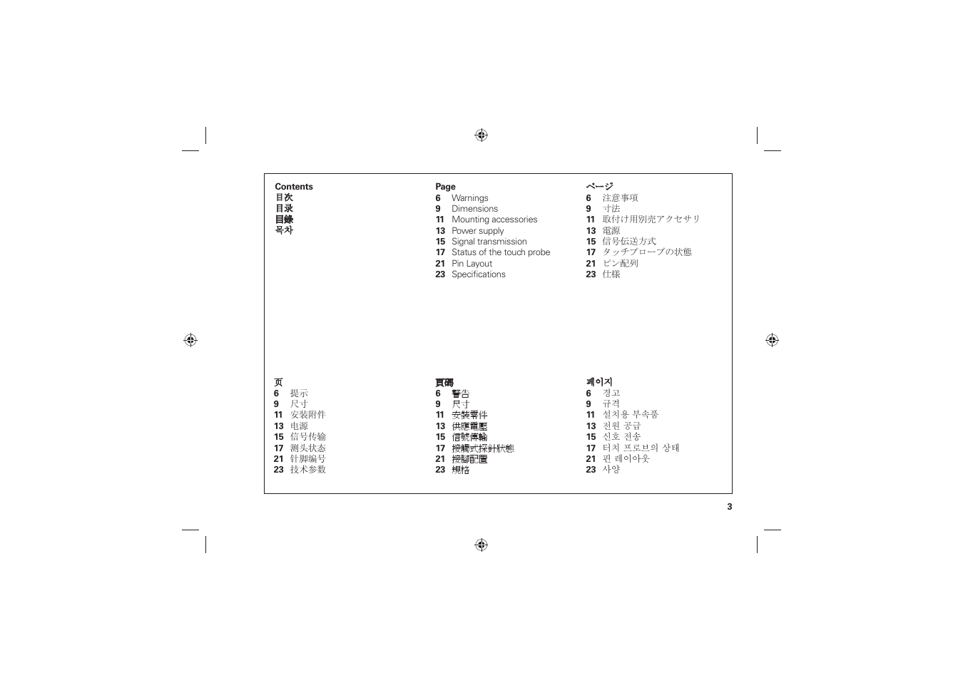 HEIDENHAIN SE 640 User Manual | Page 3 / 24