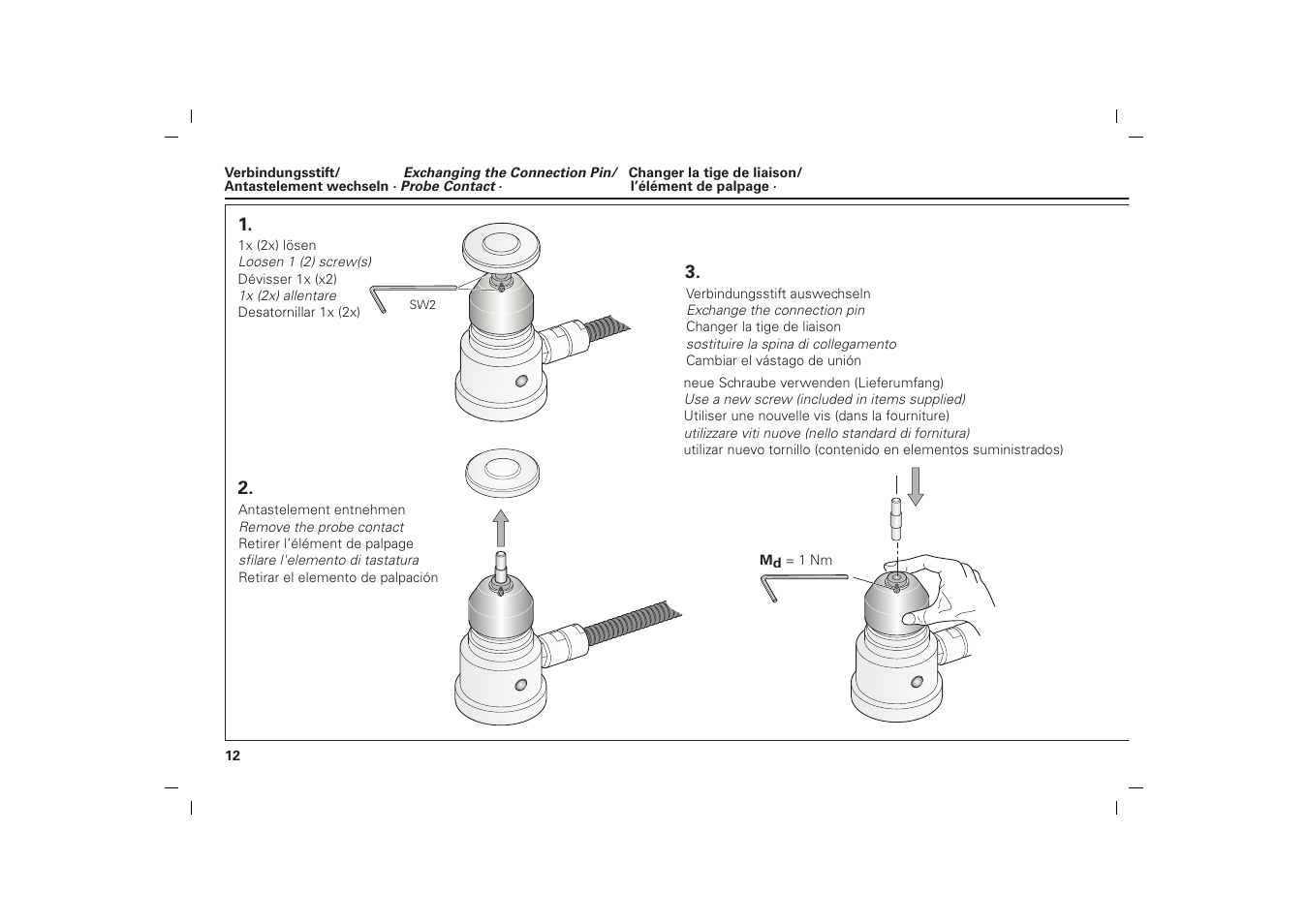 HEIDENHAIN TT 140 User Manual | Page 12 / 16