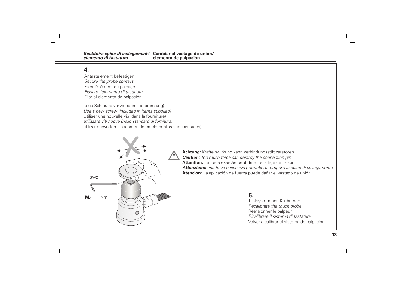 HEIDENHAIN TT 140 User Manual | Page 13 / 16