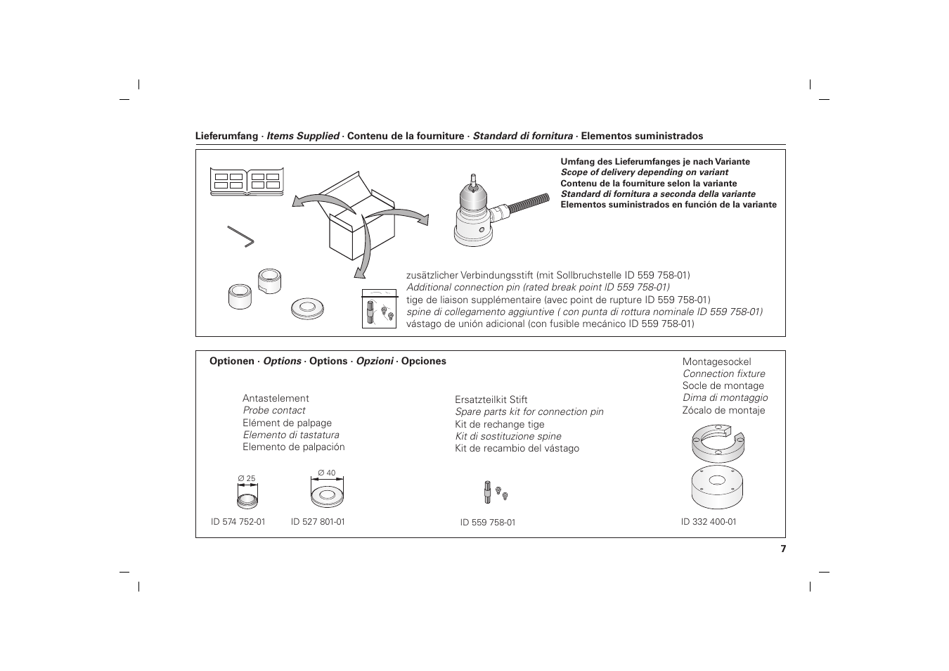HEIDENHAIN TT 140 User Manual | Page 7 / 16