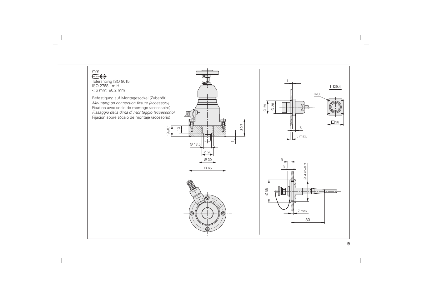 HEIDENHAIN TT 140 User Manual | Page 9 / 16