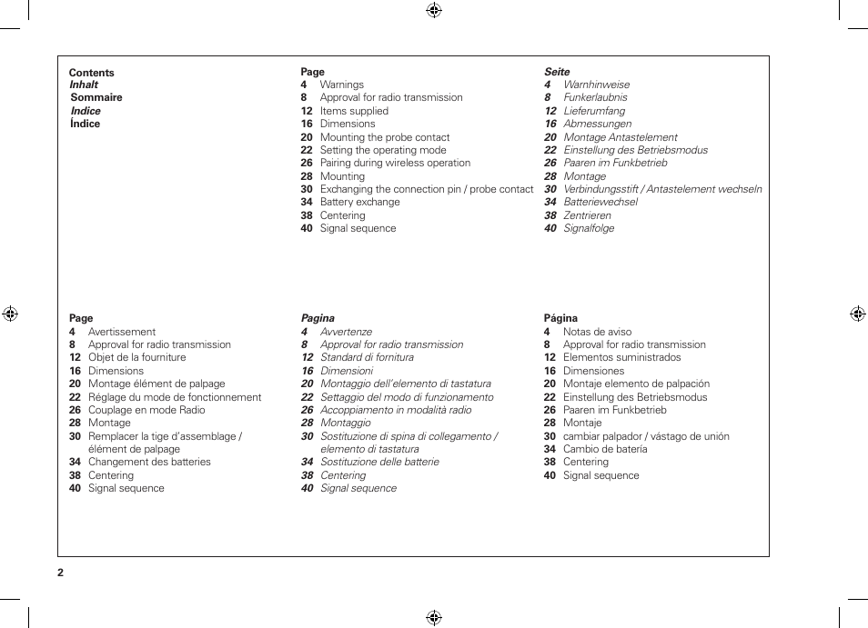 HEIDENHAIN TT 460 User Manual | Page 2 / 44