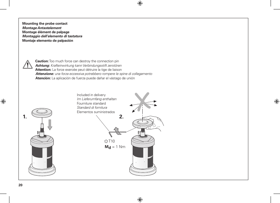 HEIDENHAIN TT 460 User Manual | Page 20 / 44