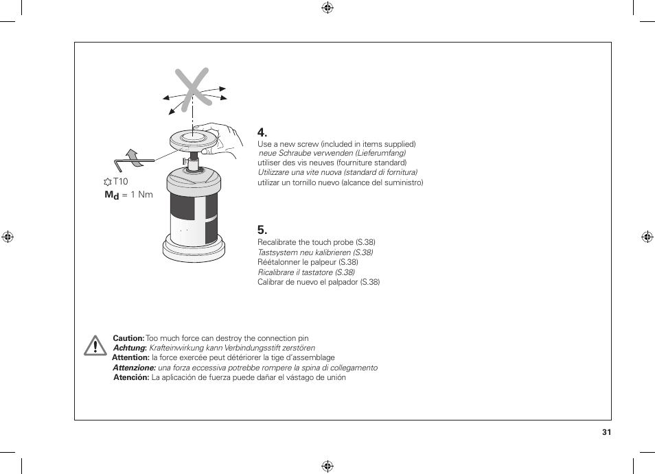 HEIDENHAIN TT 460 User Manual | Page 31 / 44
