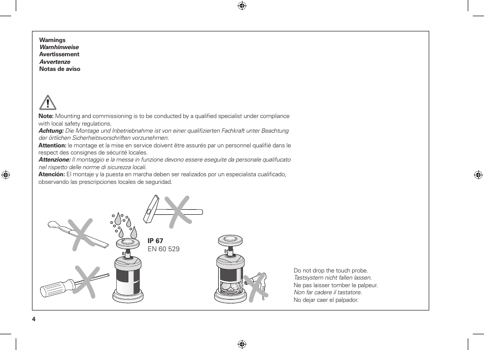 HEIDENHAIN TT 460 User Manual | Page 4 / 44