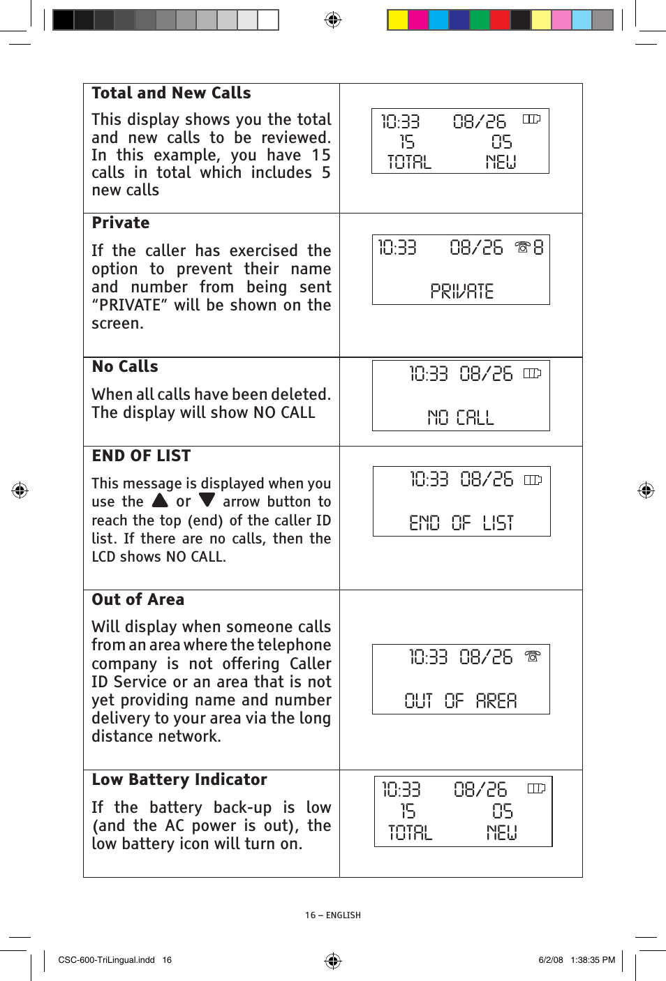 ClearSounds V508 User Manual | Page 16 / 70
