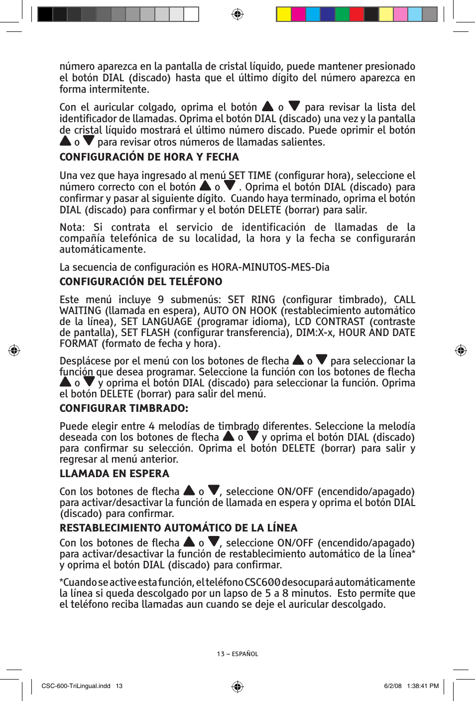 ClearSounds V508 User Manual | Page 35 / 70