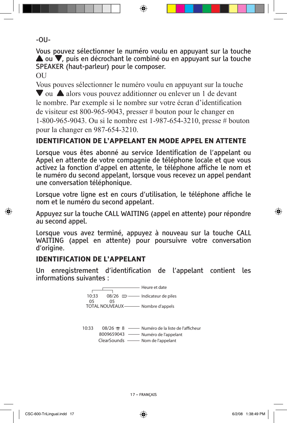 ClearSounds V508 User Manual | Page 61 / 70