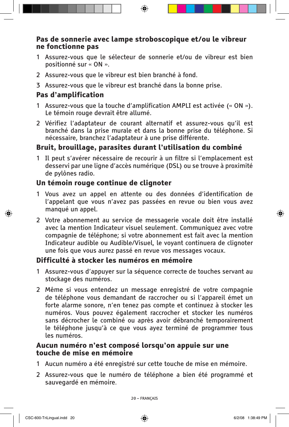 ClearSounds V508 User Manual | Page 64 / 70