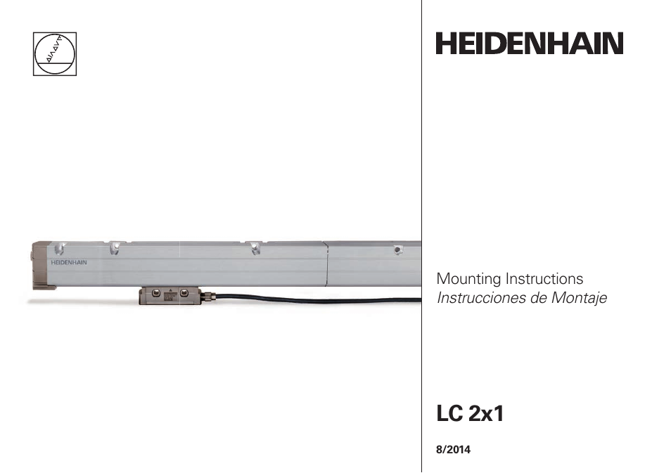 HEIDENHAIN LC 200 User Manual | 40 pages