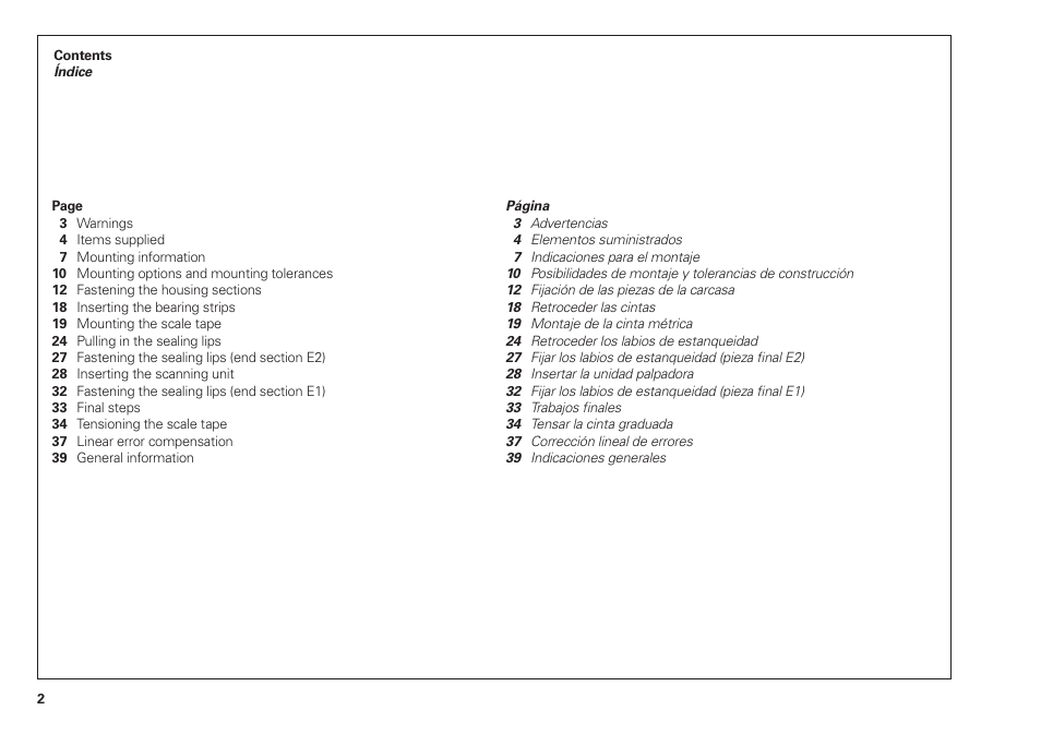 HEIDENHAIN LC 200 User Manual | Page 2 / 40
