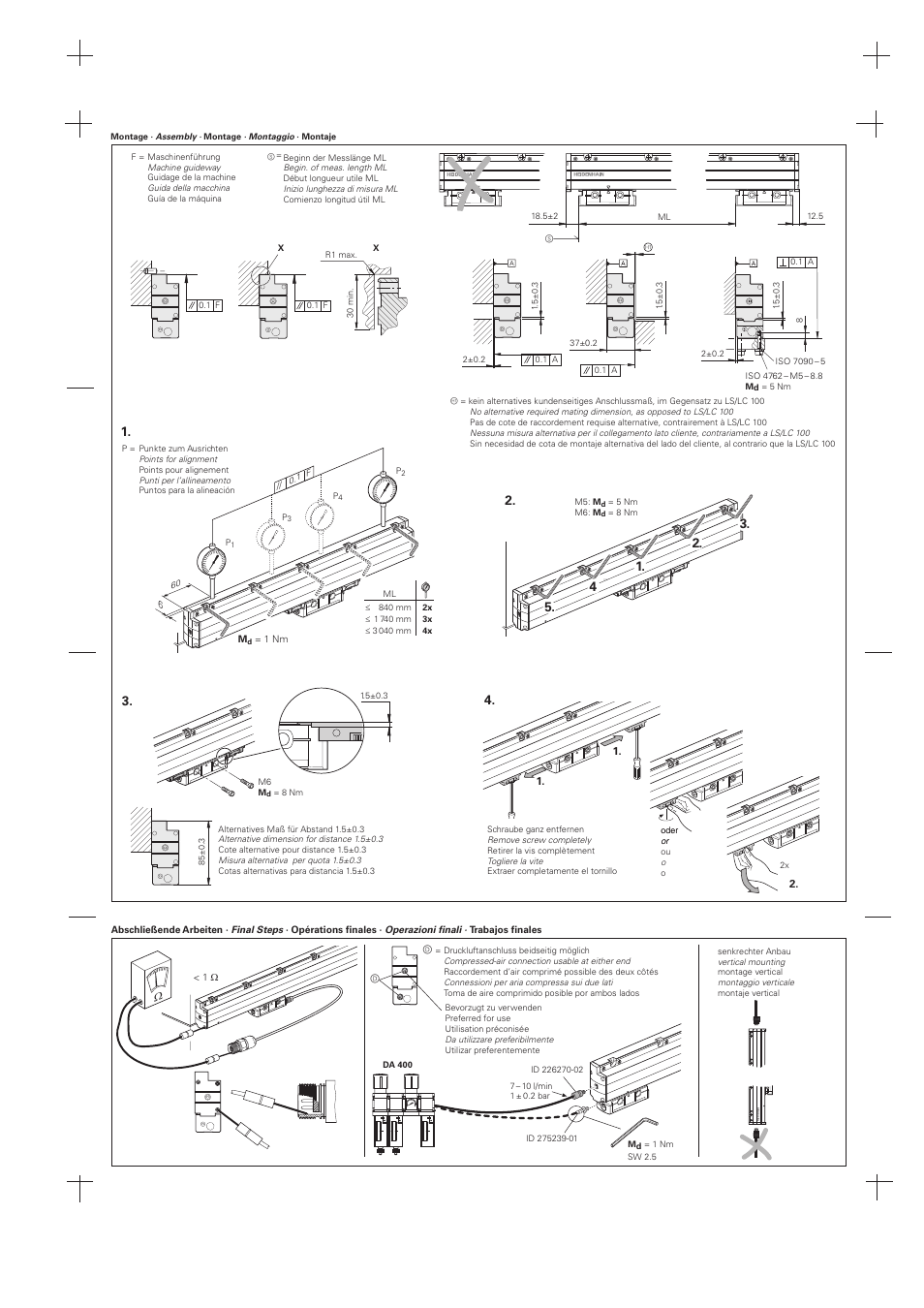 HEIDENHAIN LF 185 User Manual | Page 2 / 2