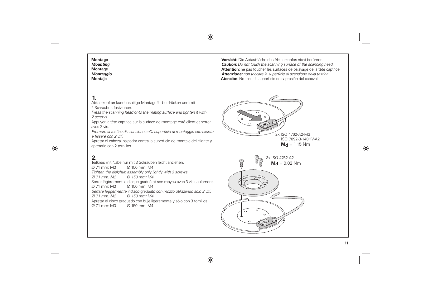 HEIDENHAIN ERO 6000 series User Manual | Page 11 / 28