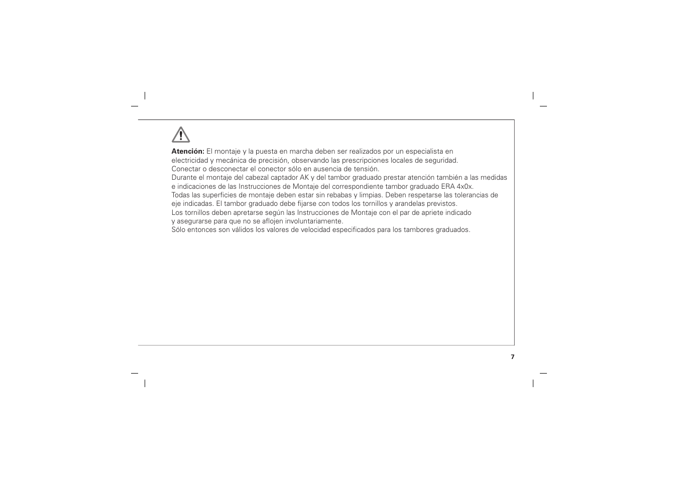 HEIDENHAIN AK ERA 4x70 User Manual | Page 7 / 28