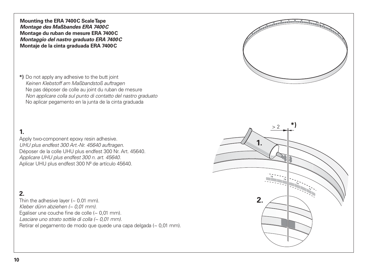 HEIDENHAIN ERA 7000 series User Manual | Page 10 / 30