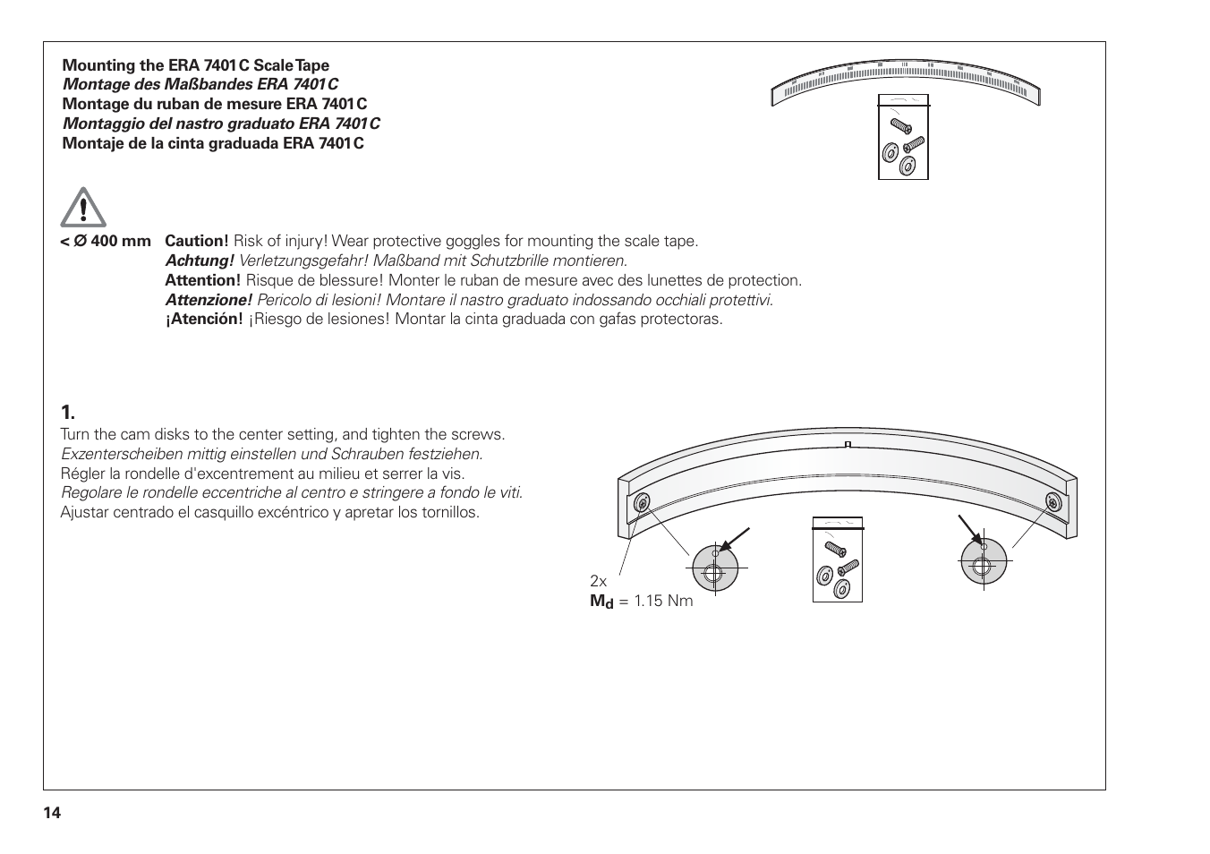 HEIDENHAIN ERA 7000 series User Manual | Page 14 / 30