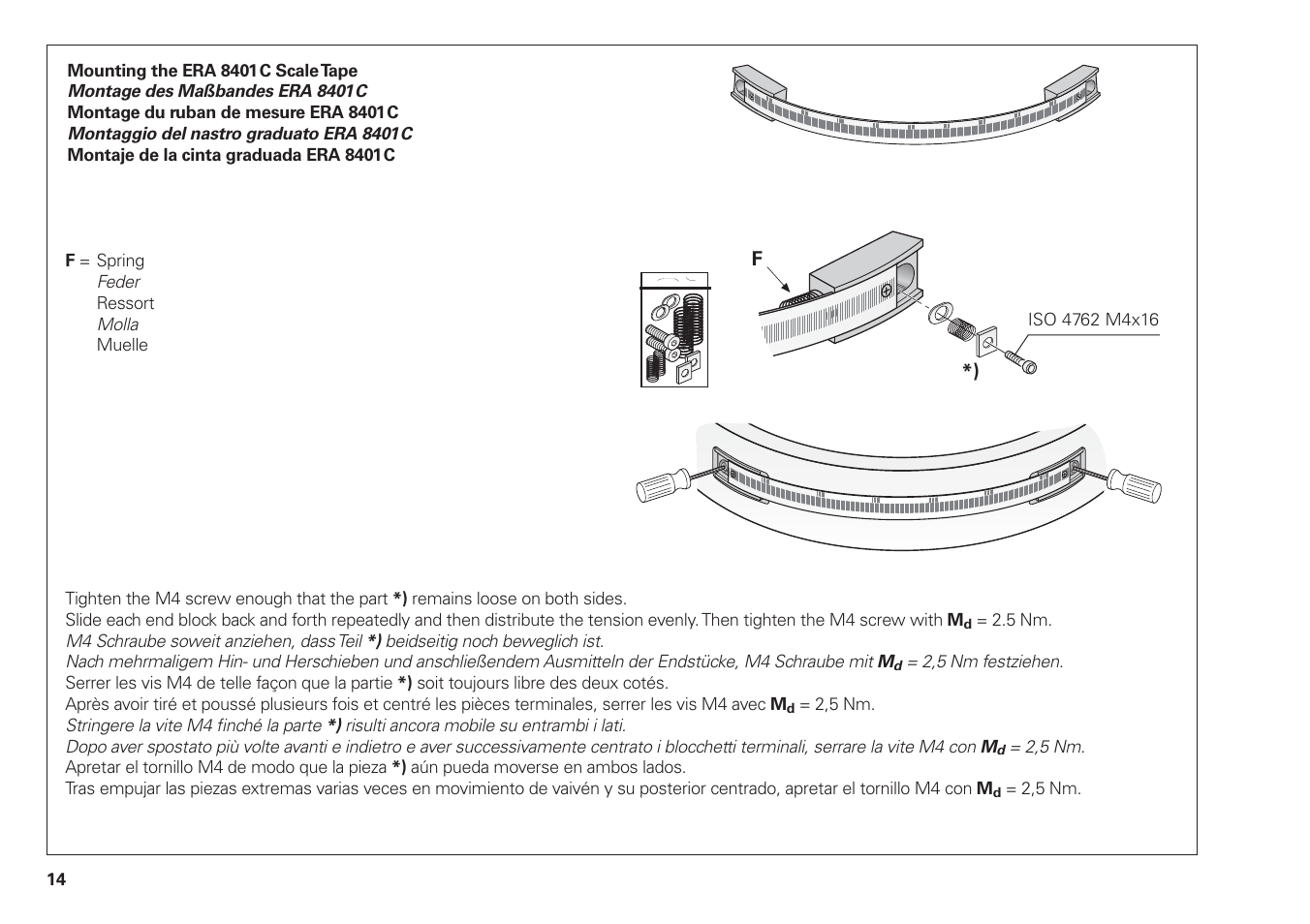 HEIDENHAIN ERA 8000 series User Manual | Page 14 / 28