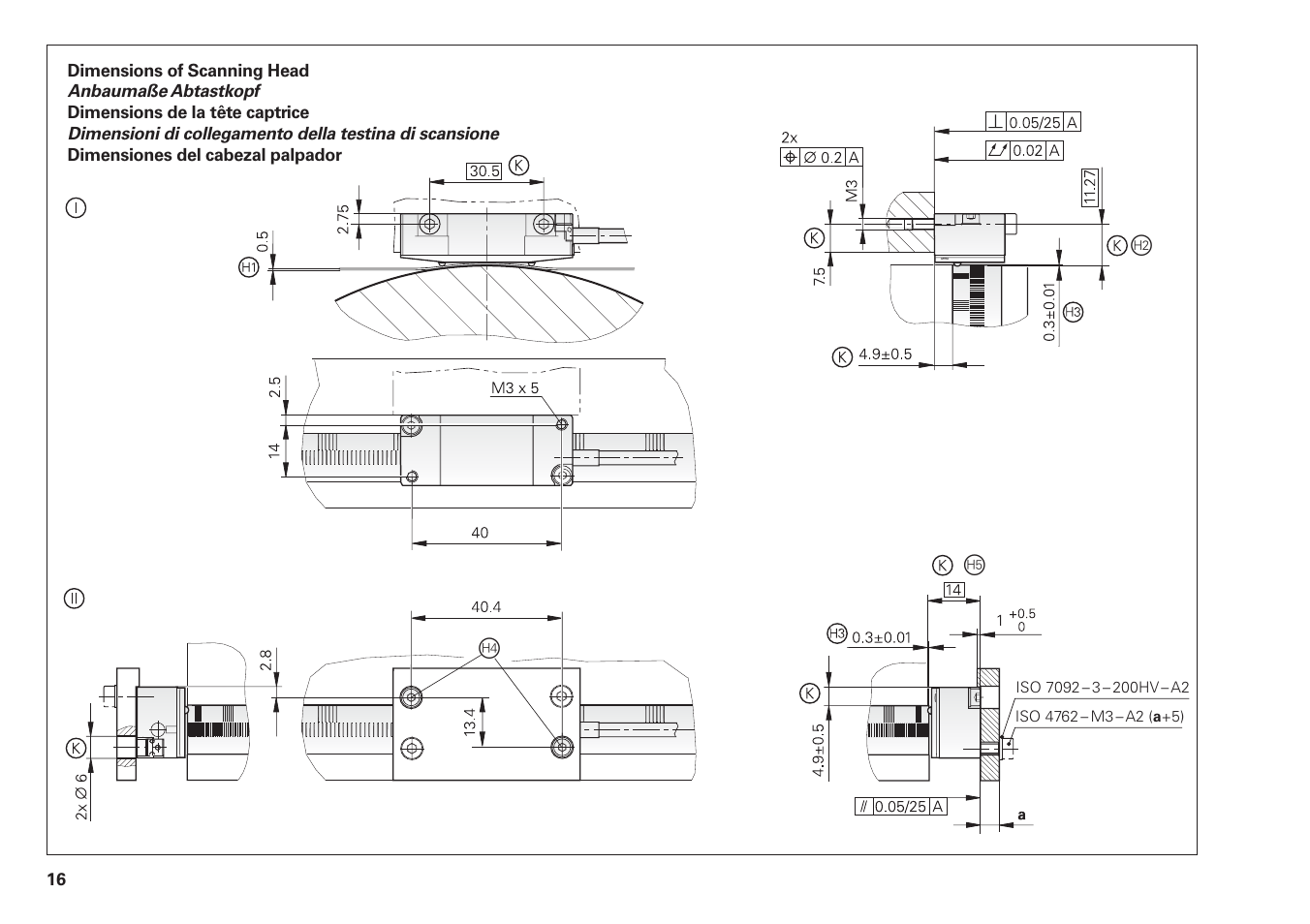 Áä ã | HEIDENHAIN ERA 8000 series User Manual | Page 16 / 28
