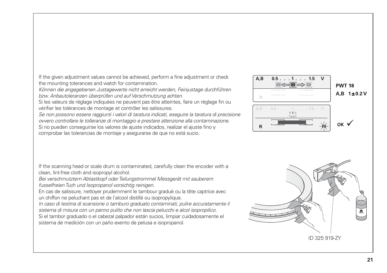 HEIDENHAIN ERA 8000 series User Manual | Page 21 / 28