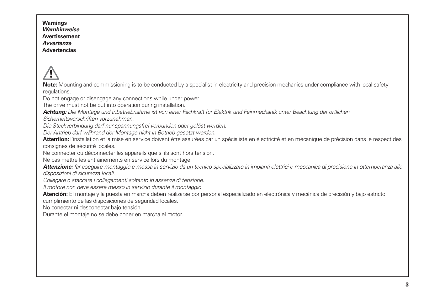 HEIDENHAIN ERA 8000 series User Manual | Page 3 / 28