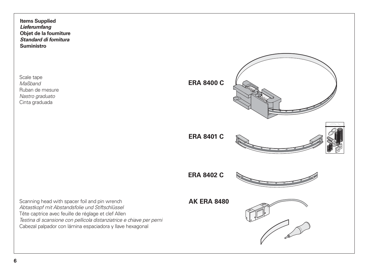 HEIDENHAIN ERA 8000 series User Manual | Page 6 / 28