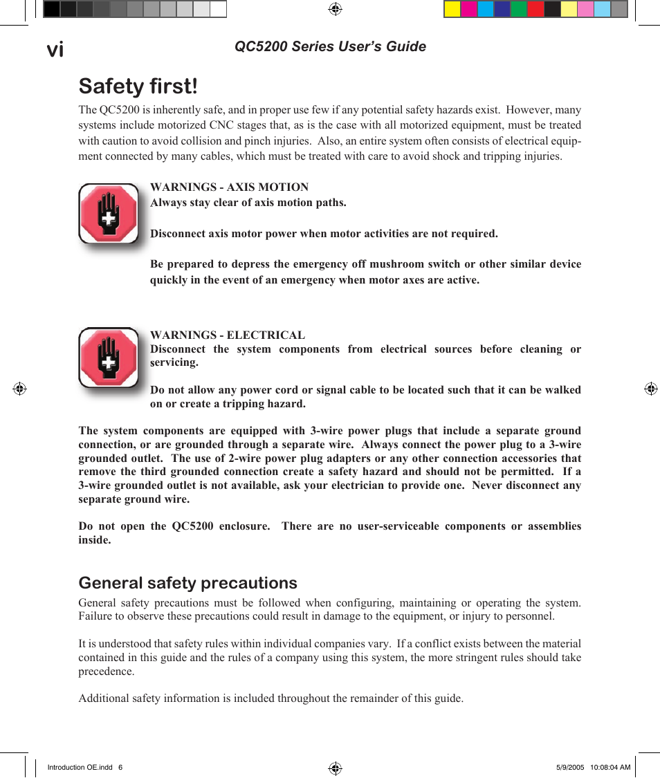 Safety first, General safety precautions | HEIDENHAIN IK 5294 User Manual | Page 10 / 341