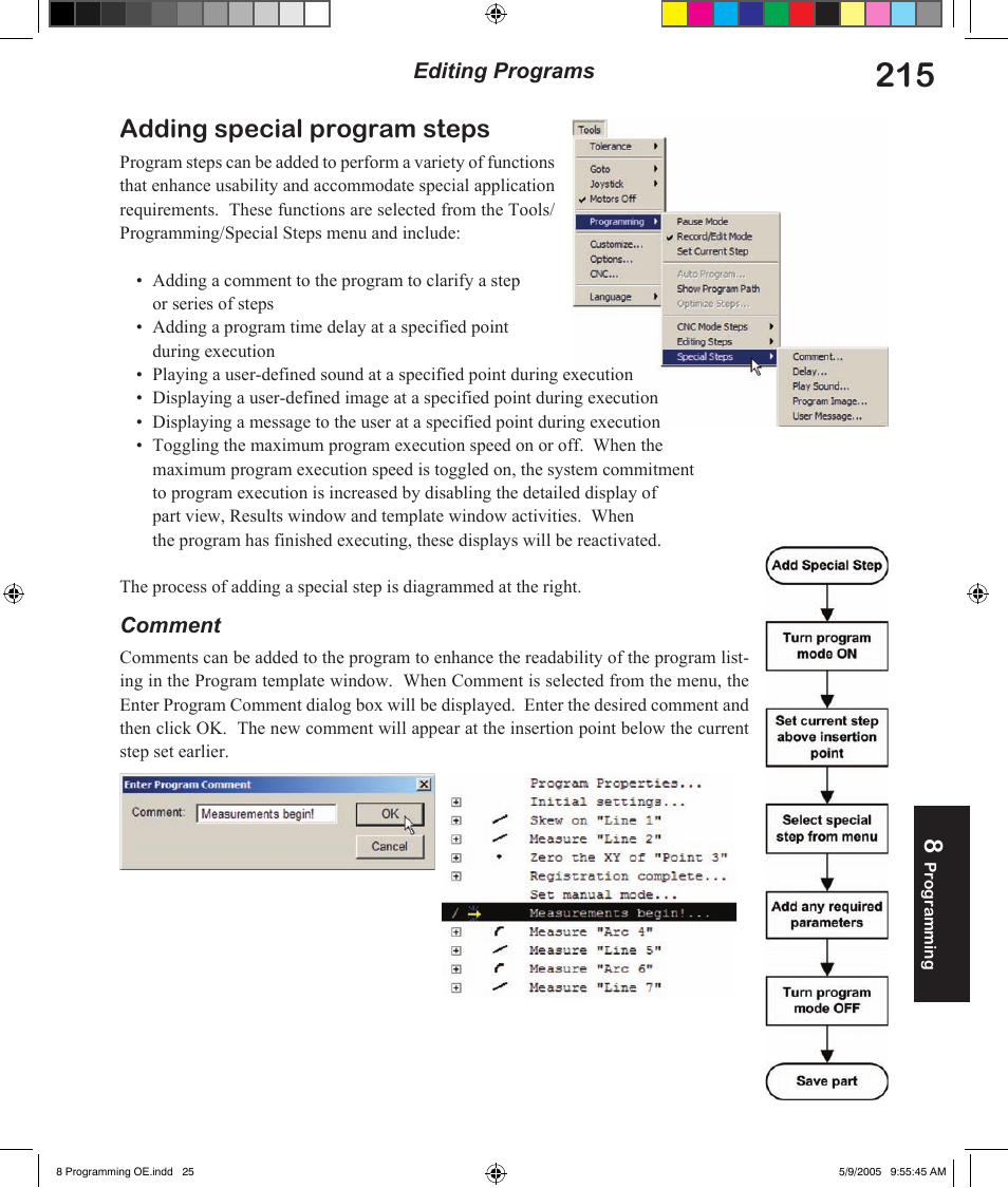 Adding special program steps | HEIDENHAIN IK 5294 User Manual | Page 235 / 341