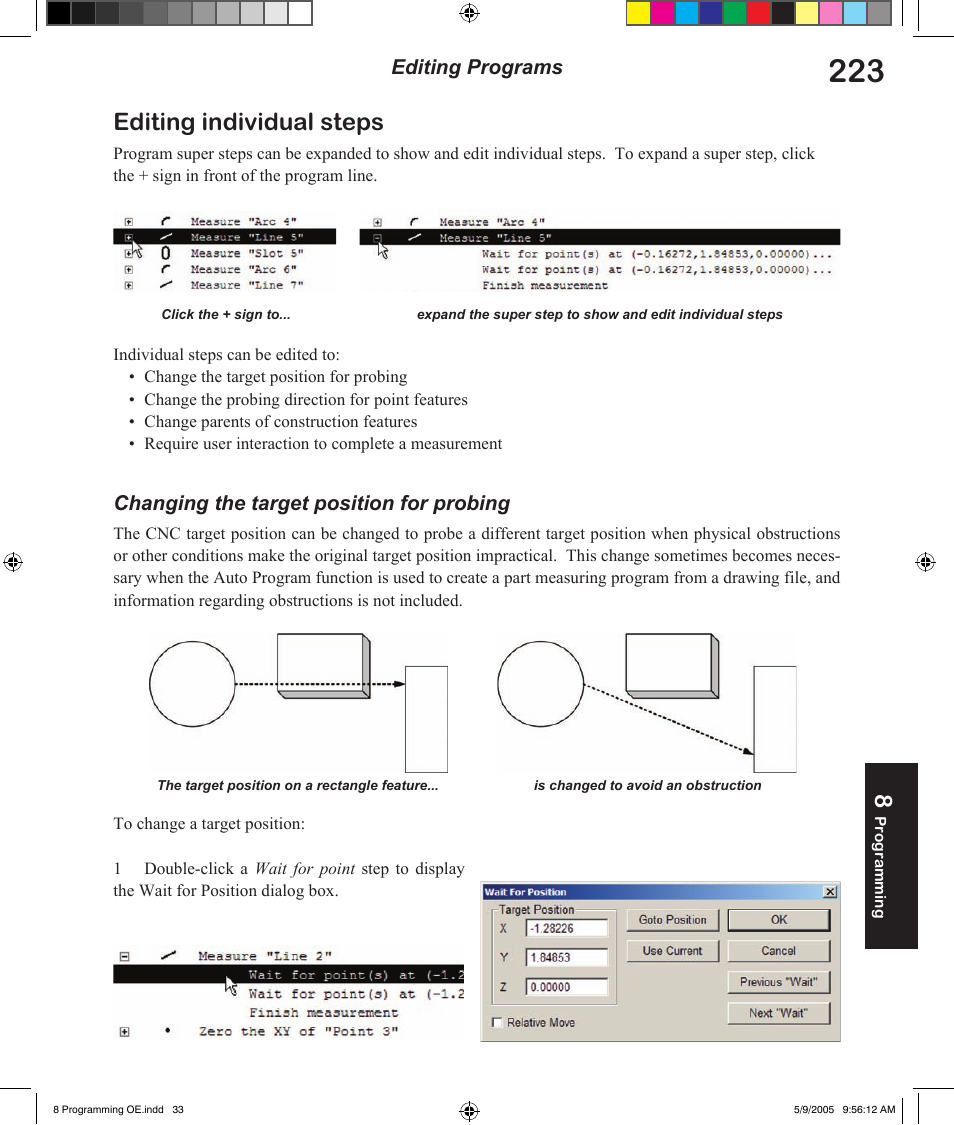 Editing individual steps | HEIDENHAIN IK 5294 User Manual | Page 243 / 341