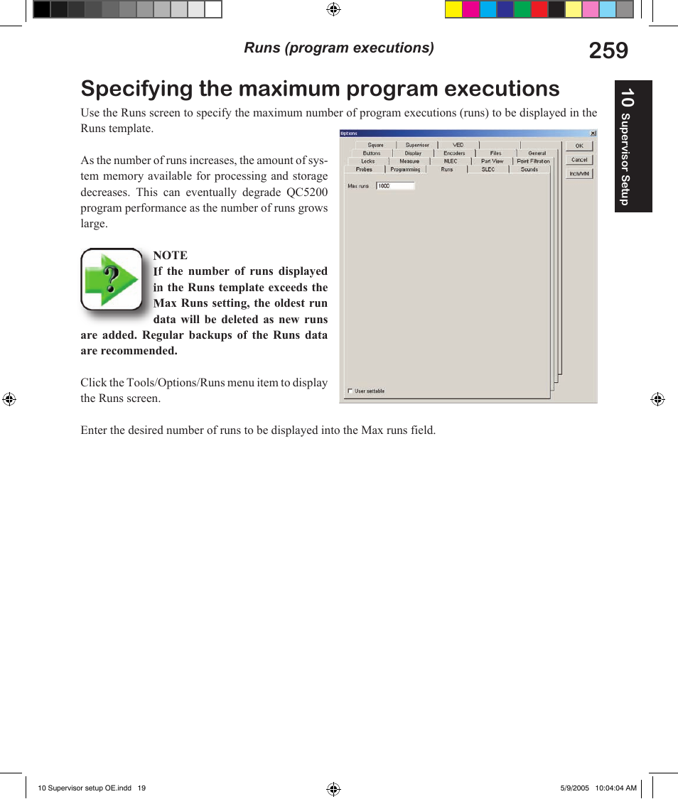 Specifying the maximum program executions | HEIDENHAIN IK 5294 User Manual | Page 279 / 341