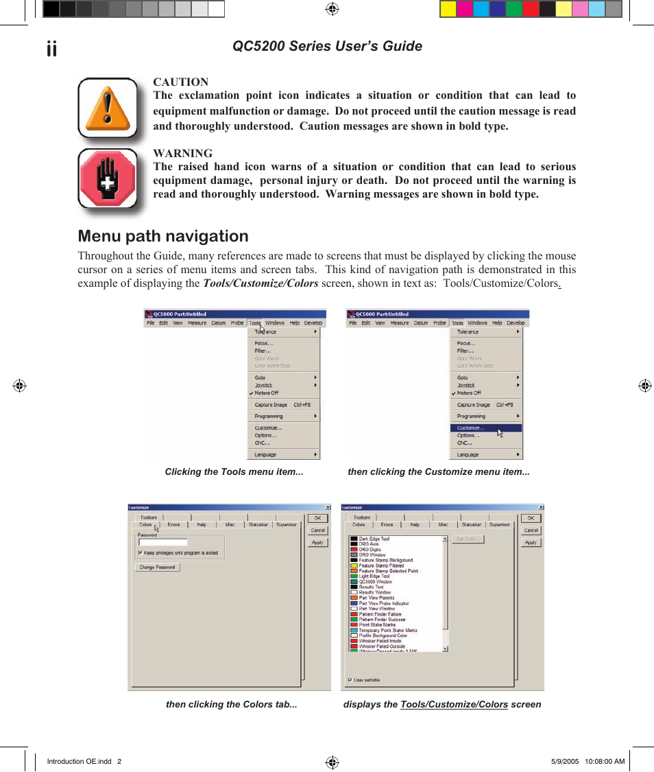 Menu path navigation | HEIDENHAIN IK 5294 User Manual | Page 6 / 341