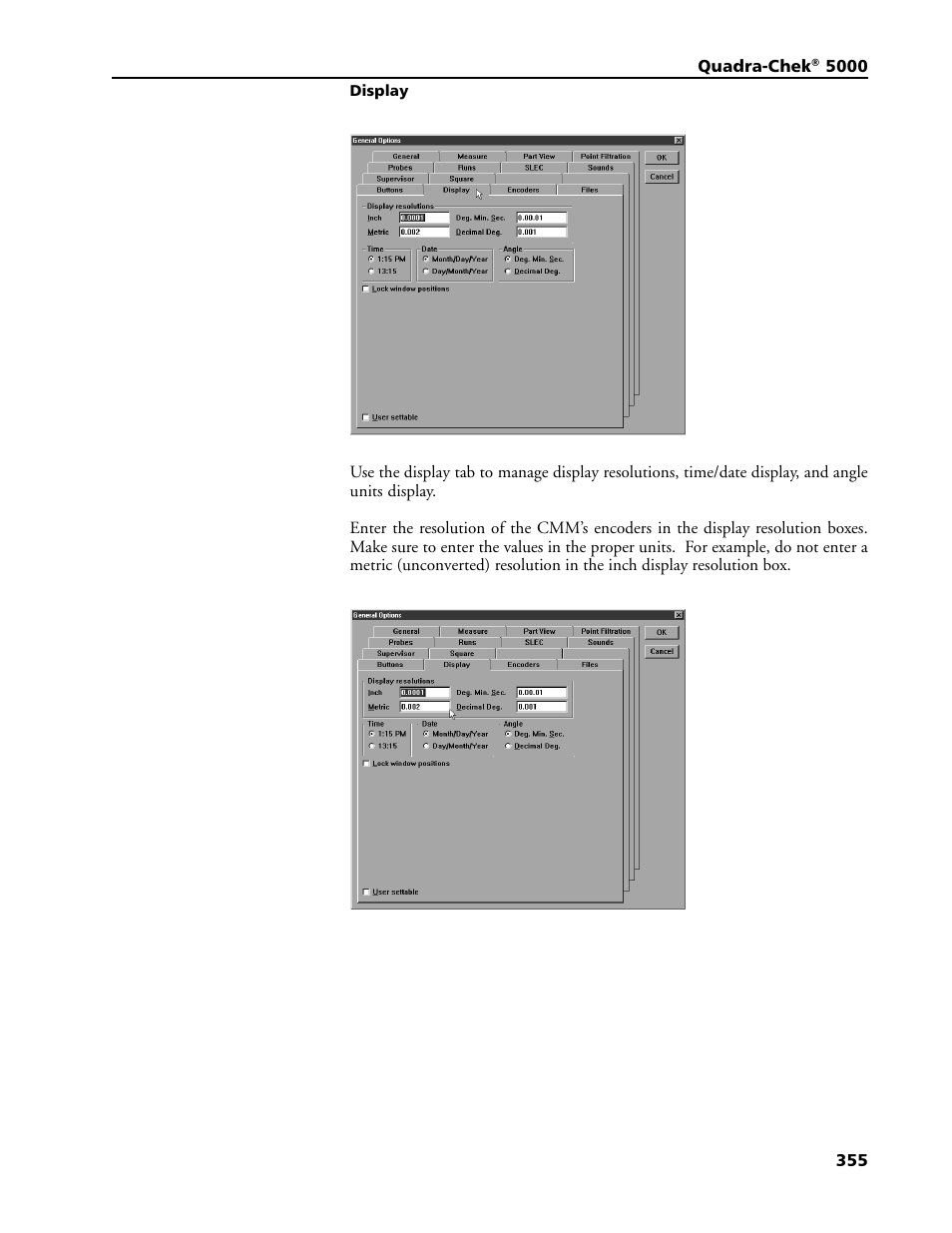 Display, Display tab | HEIDENHAIN IK 5293 User Manual | Page 369 / 407