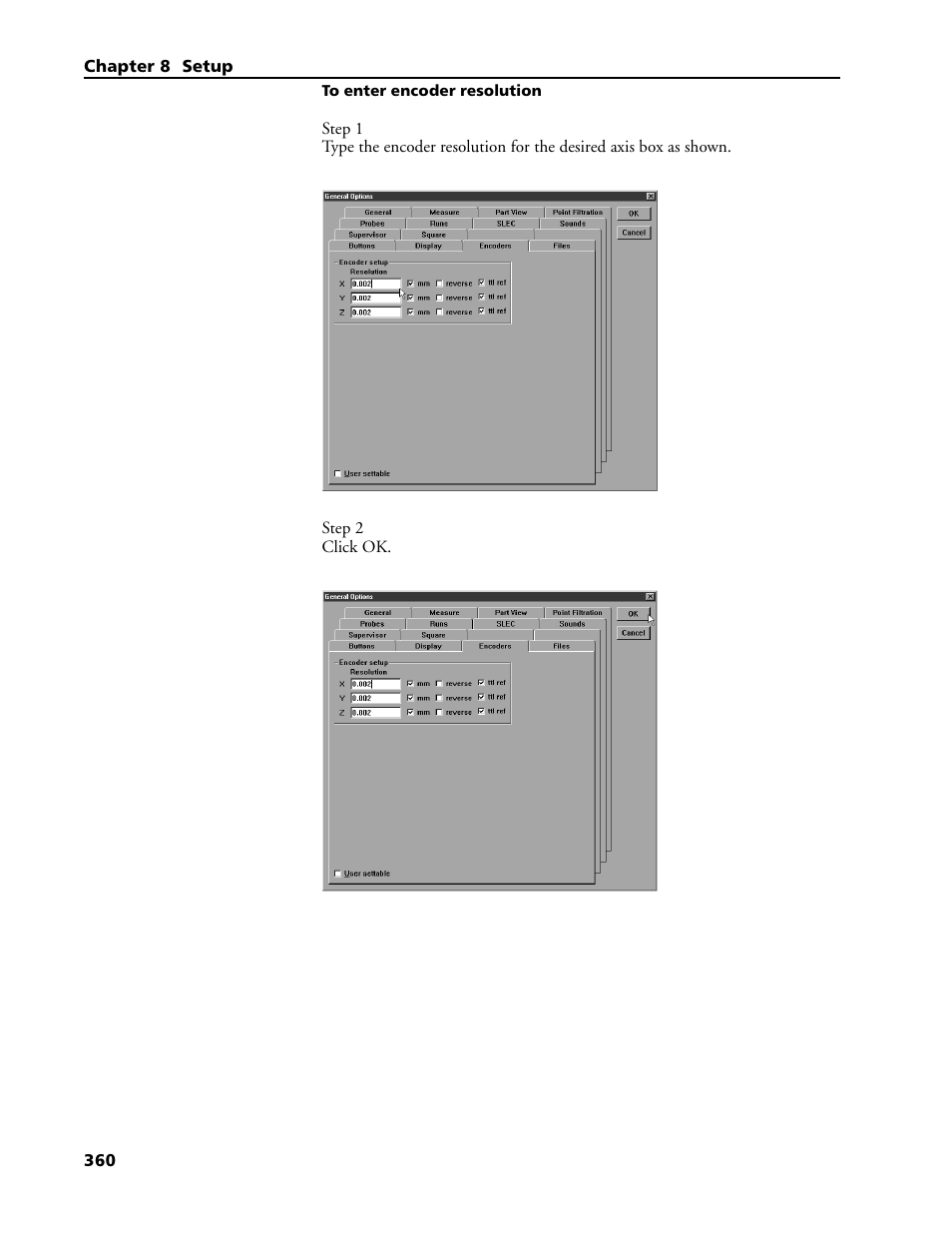 To enter encoder resolution | HEIDENHAIN IK 5293 User Manual | Page 374 / 407