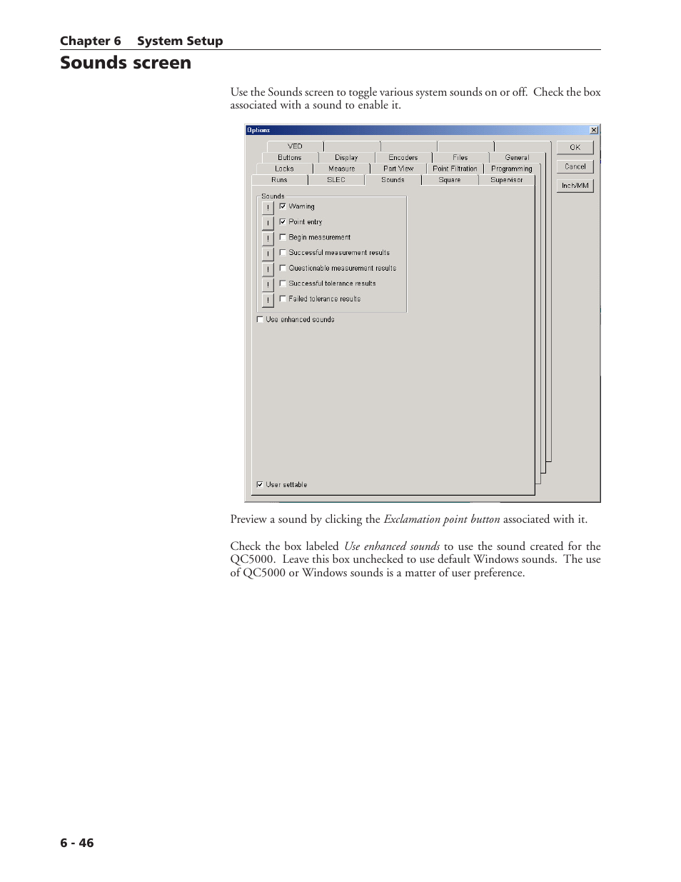 Sounds screen | HEIDENHAIN IK 5394-3D User Manual | Page 496 / 579