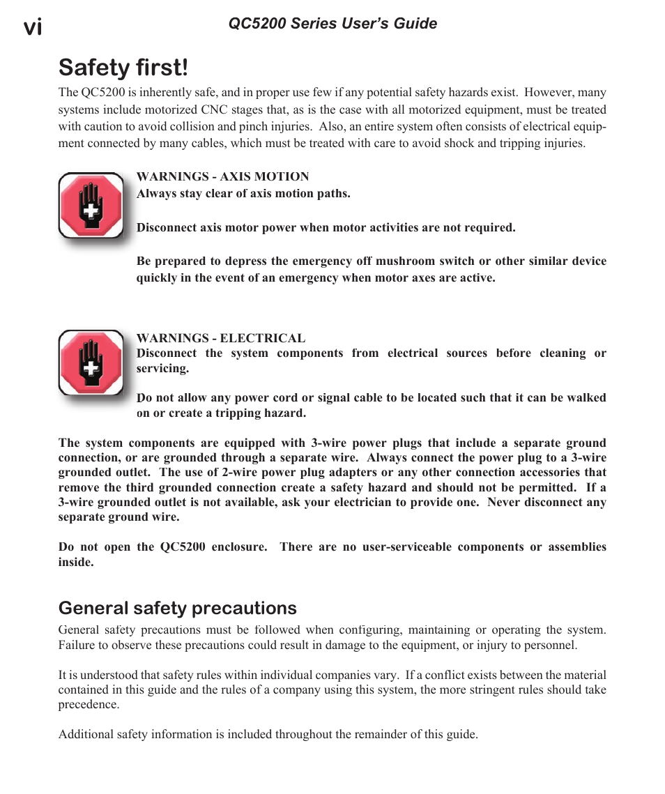 Safety first, General safety precautions | HEIDENHAIN IK 5494-2D User Manual | Page 10 / 411