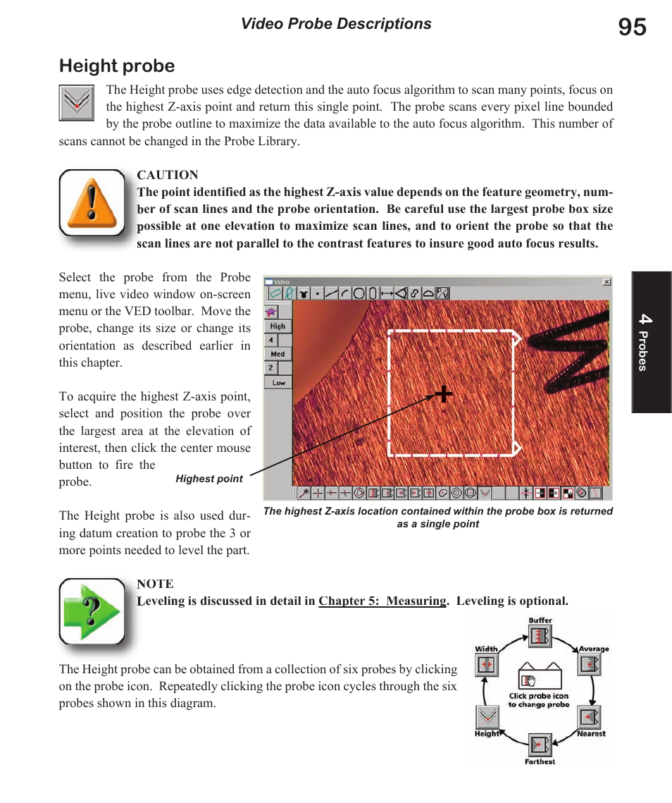 Height probe | HEIDENHAIN IK 5494-2D User Manual | Page 117 / 411