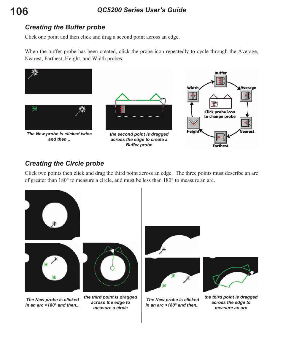 Creating the circle probe | HEIDENHAIN IK 5494-2D User Manual | Page 128 / 411